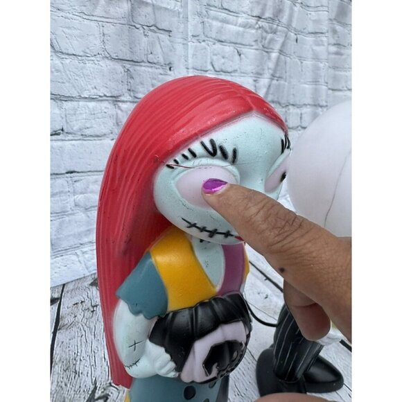 Nightmare Before Christmas Halloween Oogie Sally Jack Skellington Blow Mold Set - Picture 9 of 16